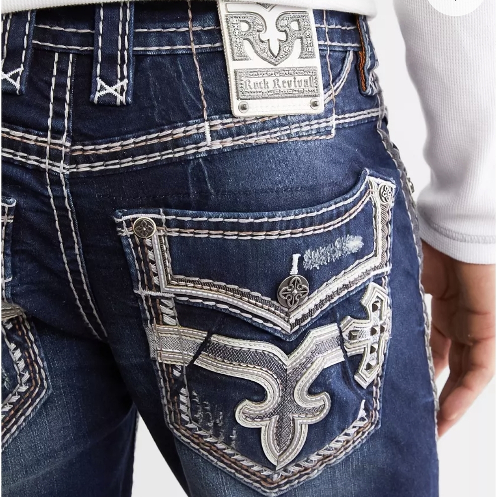 Rock Revival Morrie Slim Boot Stretch Jean
